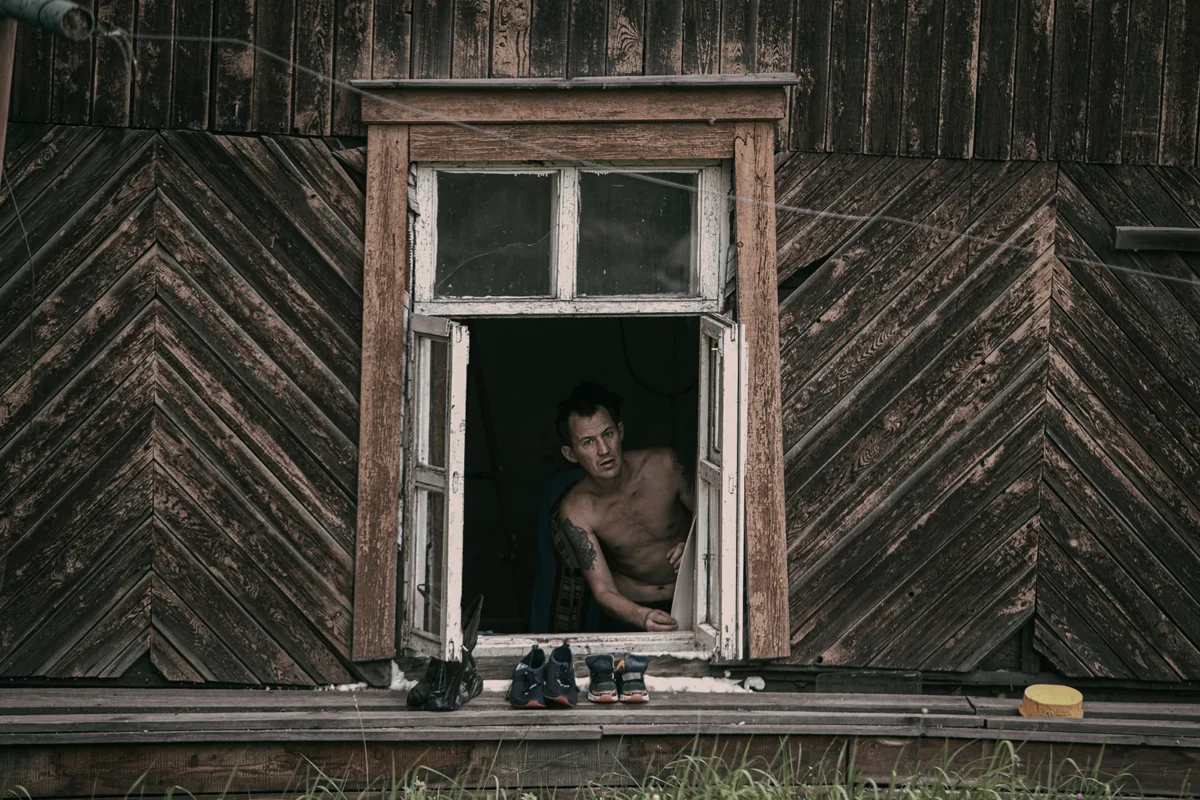 Chegdomyn, Russia. 2019. An apartment in a wooden barrack from the 1930s.
